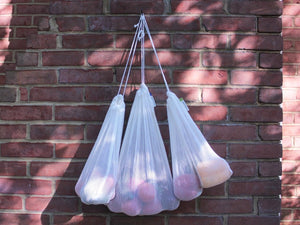 Bamboo Reusable Mesh Bags - Plastic Free Shopping Good Karma Mart 